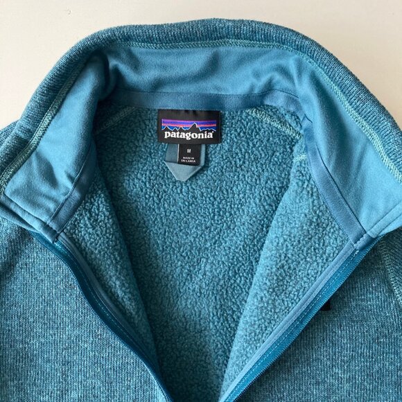 Patagonia Women's Better Sweater 1/4-Zip Fleece, Size Medium, Like New - Picture 5 of 8